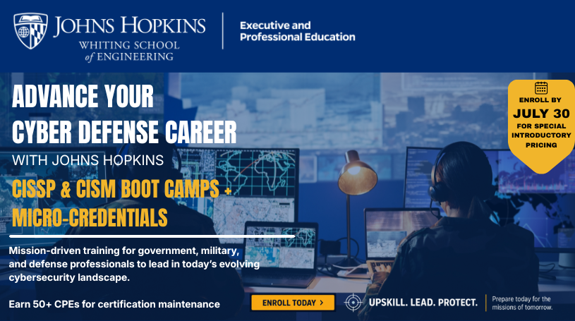 Mission-Driven training for government and military, CPEs