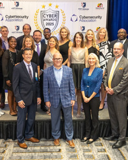 Board members of the Cybersecurity Association at the 9th Annual Cybersecurity Awards