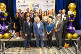 Board members of the Cybersecurity Association at the 9th Annual Cybersecurity Awards