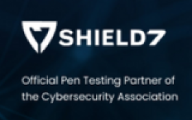 Shield 7 logo. Cybersecurity Association's official Penetration Testing Partner.